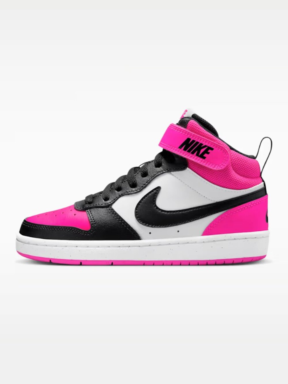 Nike || Court Borough Mid 2 Kids High Top Sneakers